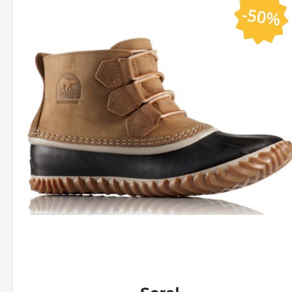 Sorel Shoes - Sorel out n about boots - woman’s 8.5 - NWOT